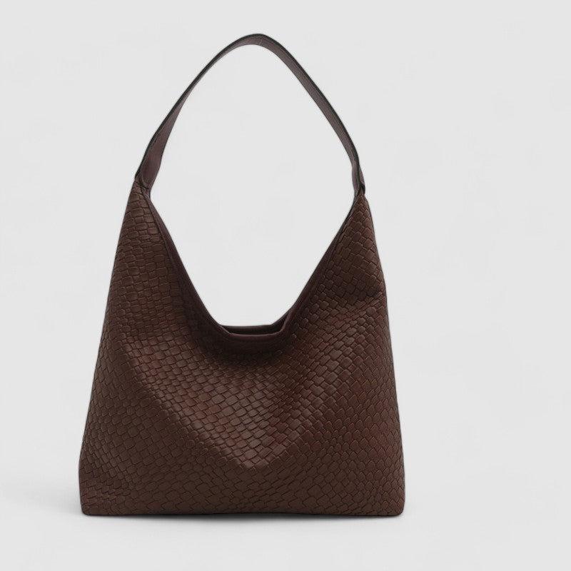 Jamy | Schoudertas met Elegante Krokodillenstructuur