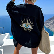 Vedra | Ibiza Eye Oversized Blouse