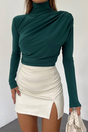 Amala | Long Sleeve Shirt Dames– Stretch & Comfort Fit