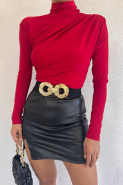 Amala | Long Sleeve Shirt Dames– Stretch & Comfort Fit