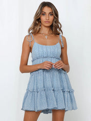 Paris | Zomers Mini Jurkje met Print