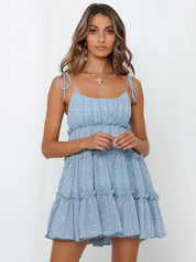 Paris | Zomers Mini Jurkje met Print