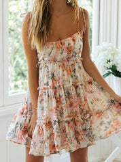 Paris | Zomers Mini Jurkje met Print