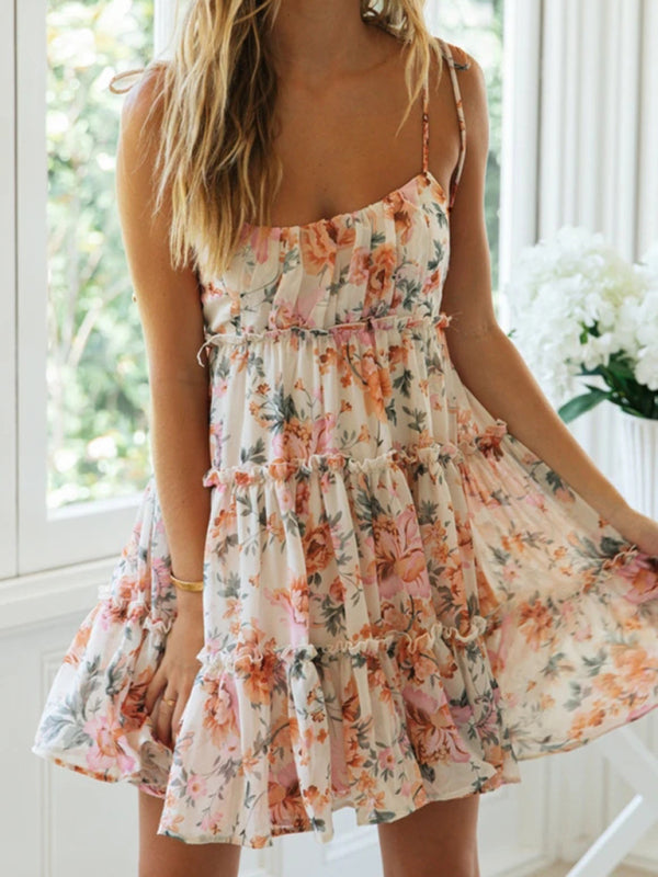 Paris | Zomers Mini Jurkje met Print