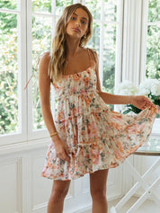 Paris | Zomers Mini Jurkje met Print