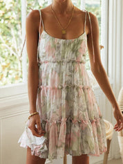 Paris | Zomers Mini Jurkje met Print