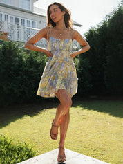 Paris | Zomers Mini Jurkje met Print