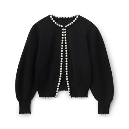 Elegant Vest met Parel Details