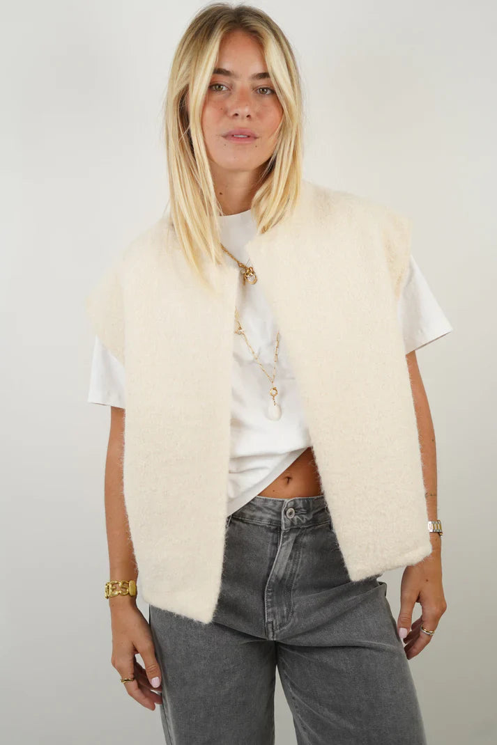 Merlana | Luxe Mohair Vest