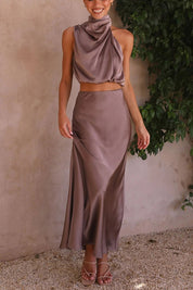 Rosia | Elegante Two-Piece Set van Satijn