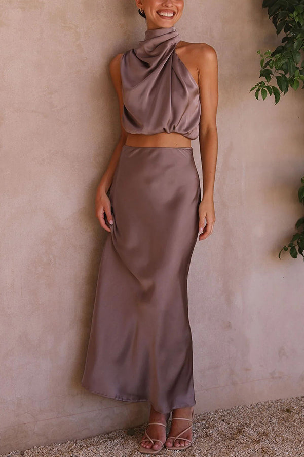 Rosia | Elegante Two-Piece Set van Satijn