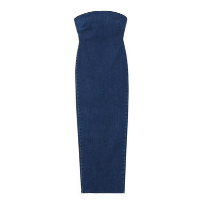 Siem | Ultieme Strapless Zomerjurk van Denim