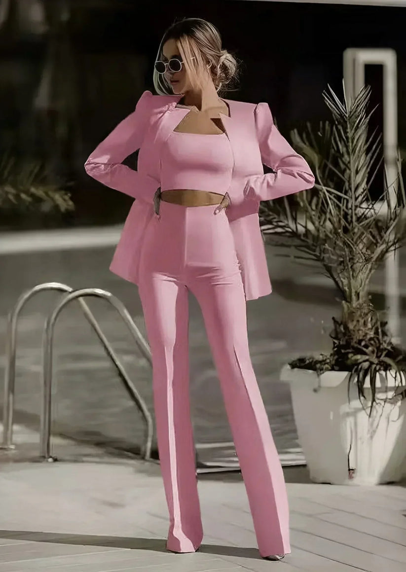 Mirosa | Drie Delige Broekpak Dames