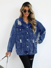 Blizz | Oversized Spijkerjas Dames – Casual Denim Look
