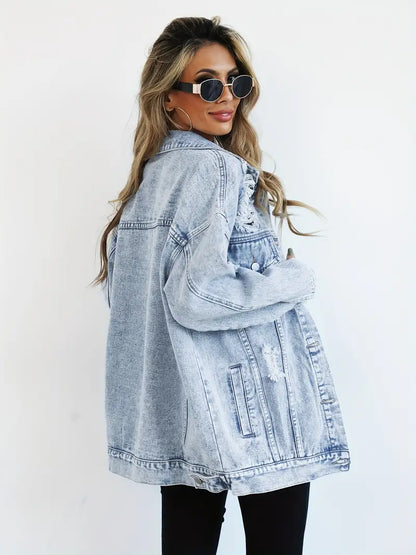 Blizz | Oversized Spijkerjas Dames – Casual Denim Look