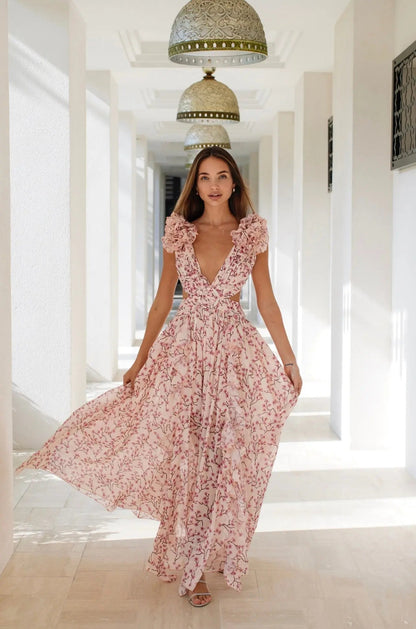 Pauline | Elegante Luchtige Zomerjurk