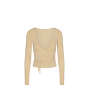 Loura | Lange Mouwen Yoga Wikkelblouse