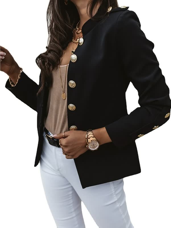 Marise | Elegante Blazer Met Sjieke Knopen