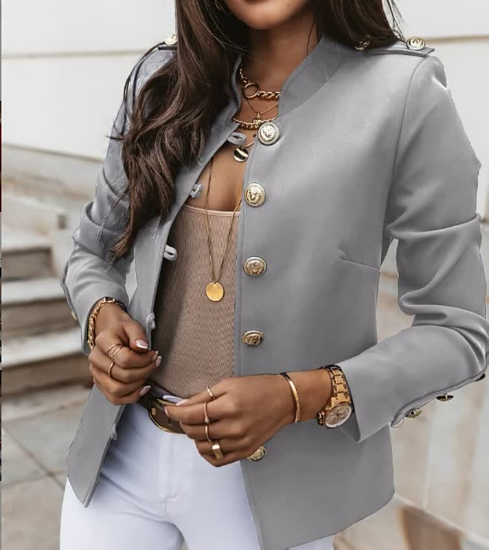 Marise | Elegante Blazer Met Sjieke Knopen