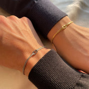 Amore | Minimalistische Liefdesknoop Armband