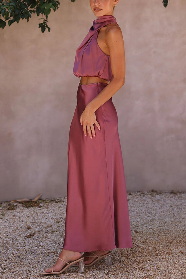 Rosia | Elegante Two-Piece Set van Satijn