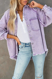 Briana | Zomerse Denim Tussenjas - Comfortabel met Losse Pasvrom