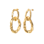 Statement Oorbellen Goudkleurig voor Dames – Roestvrijstaal