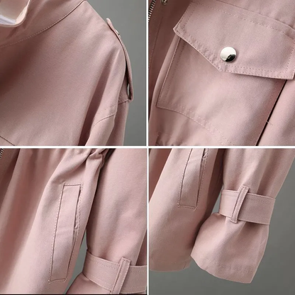 Lizanne | Trenchcoat Jasje van Kantoenmix voor Dames
