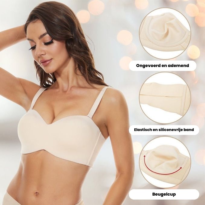 Eliana | Antislip Bandeau-BH met Beugel