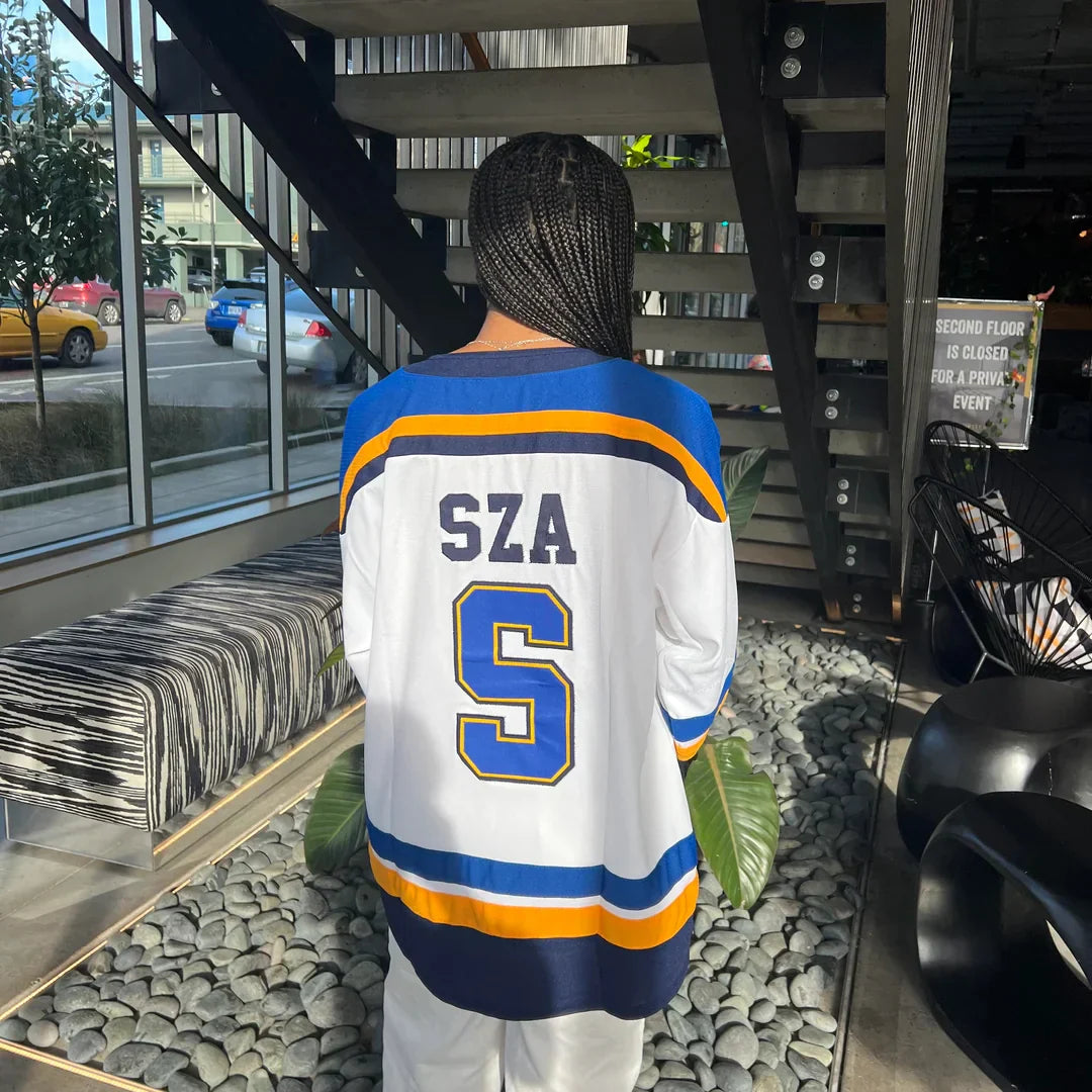 Sza | Oversized IJshockey Jersey Shirt - Viral & Comfortabel