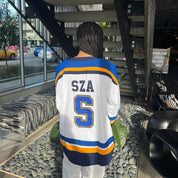 Sza | Oversized IJshockey Jersey Shirt - Viral & Comfortabel