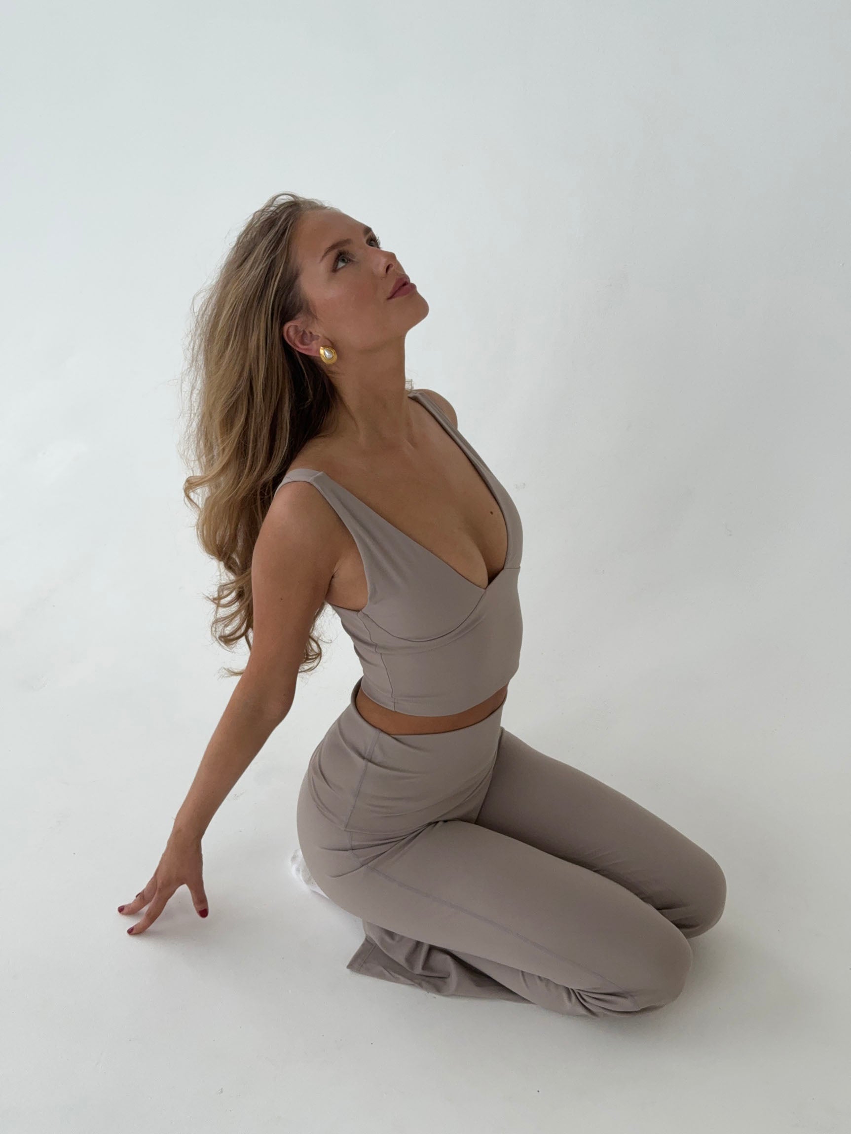 Lianne | Sportieve Top voor Dames met V-hals