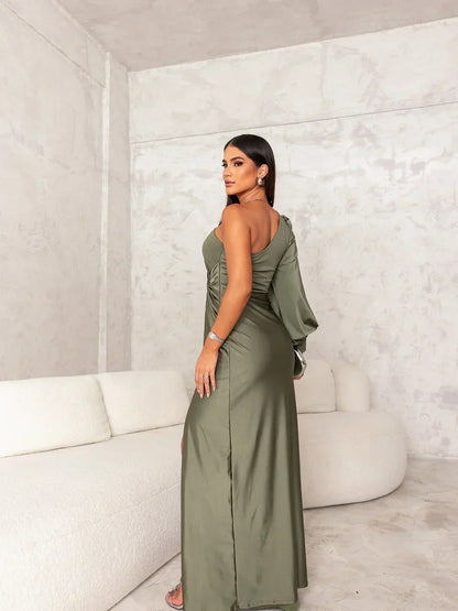 Johanna | One-Shoulder Maxi Jurk Voor Dames - Elegant & Stijlvol