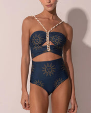 Yesmin | Dames Vintage Retro Stijl Badpak