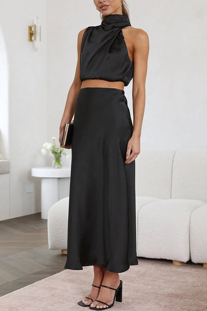 Rosia | Elegante Two-Piece Set van Satijn