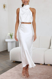 Rosia | Elegante Two-Piece Set van Satijn