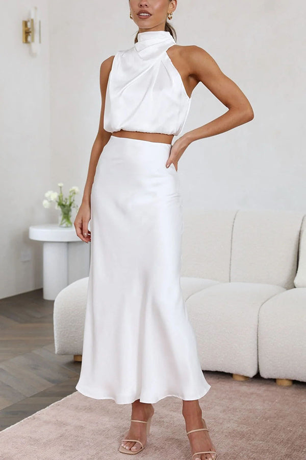 Rosia | Elegante Two-Piece Set van Satijn
