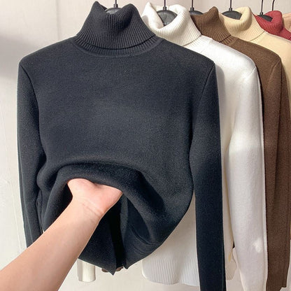 Elegance | Warme Fleece Coltrui Dames - Comfortabele Pasvorm